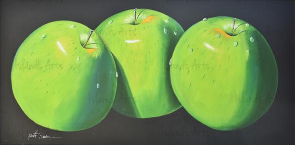 Manzanas verdes painting